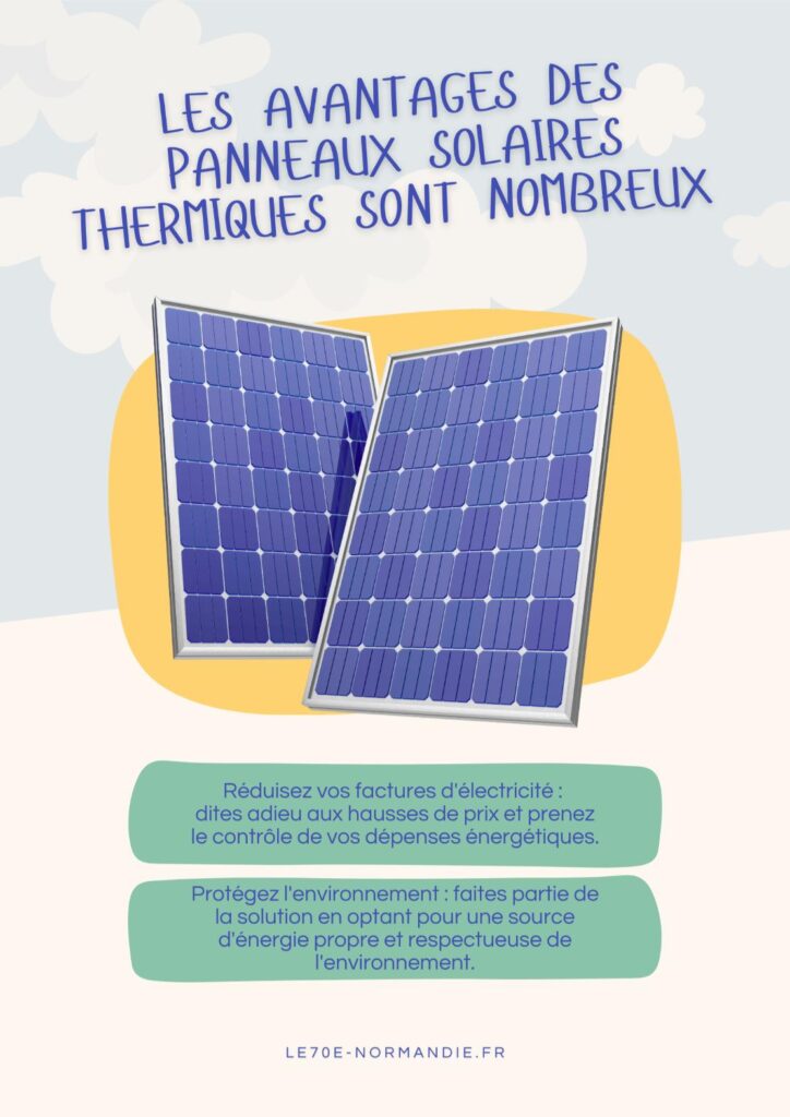 avantage panneau solaire thermique