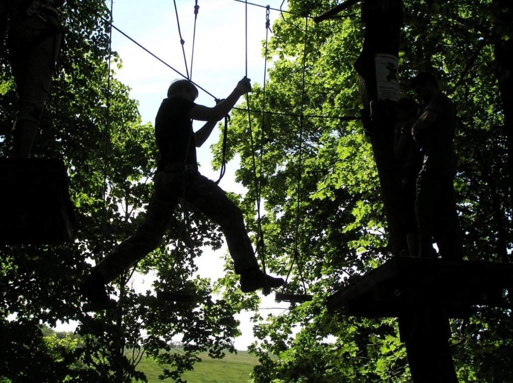 parcours aventure dans les arbres