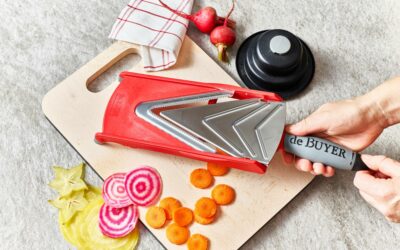 Râper, trancher, émincer devient un jeu d’enfant avec la mandoline de cuisine