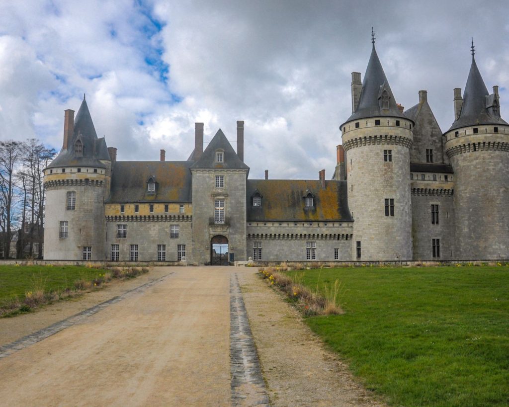 Château médiéval en Normandie