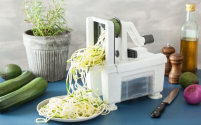 Mandoline à spirales : pour des légumes en forme de spaghettis