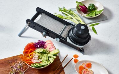 Mandoline professionnelle avec accessoires : pour les cuisiniers les plus exigeants