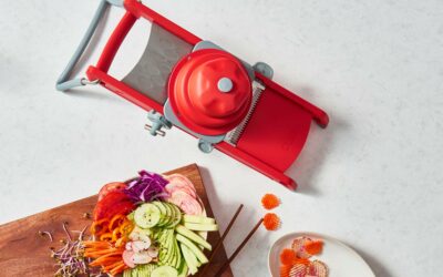 Les mandolines de cuisine de demain : connectées et personnalisable