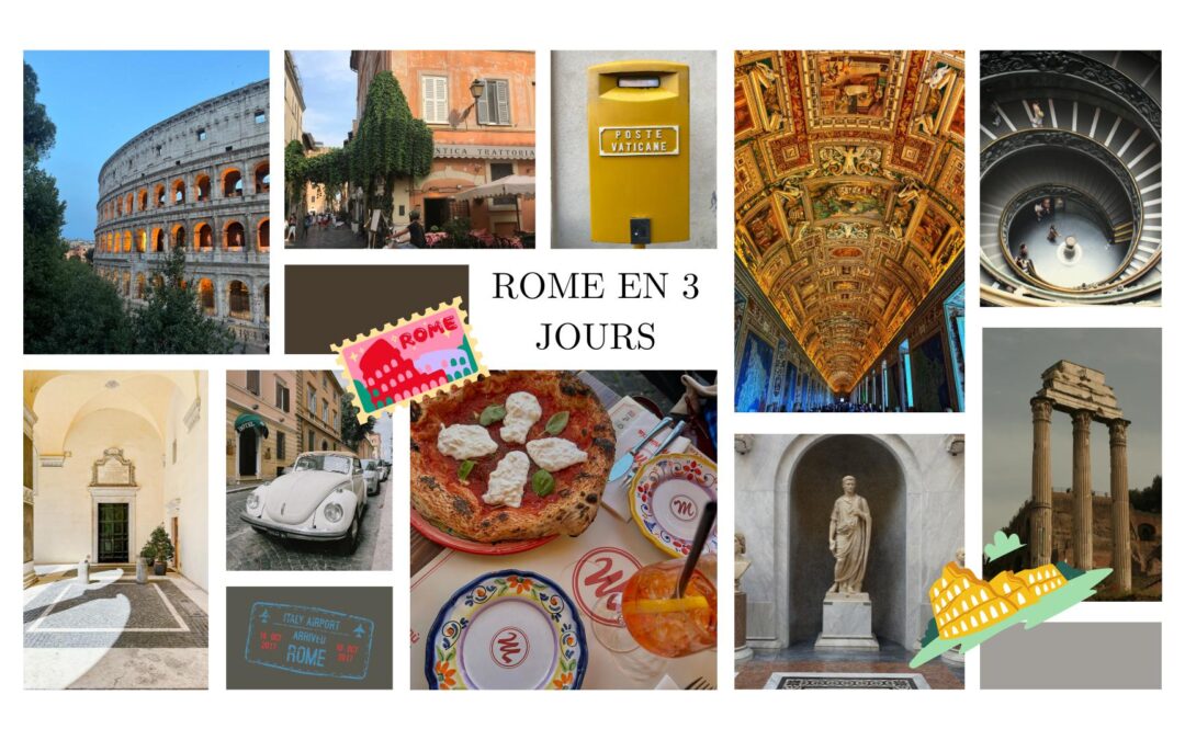 3 jours à Rome en amoureux : l’itinéraire parfait
