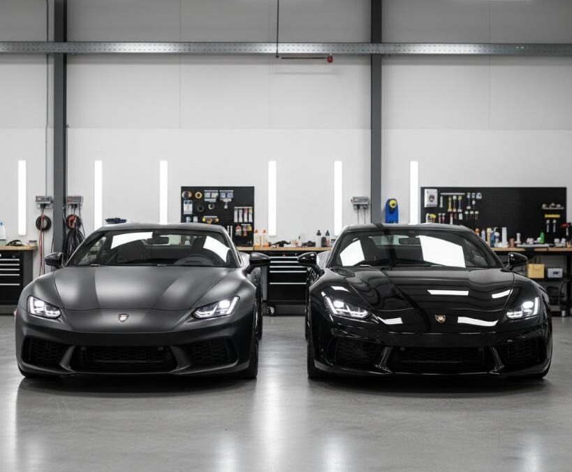 Guide complet sur le covering mat vs brillant : lequel choisir ?