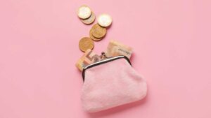 argent dans sac